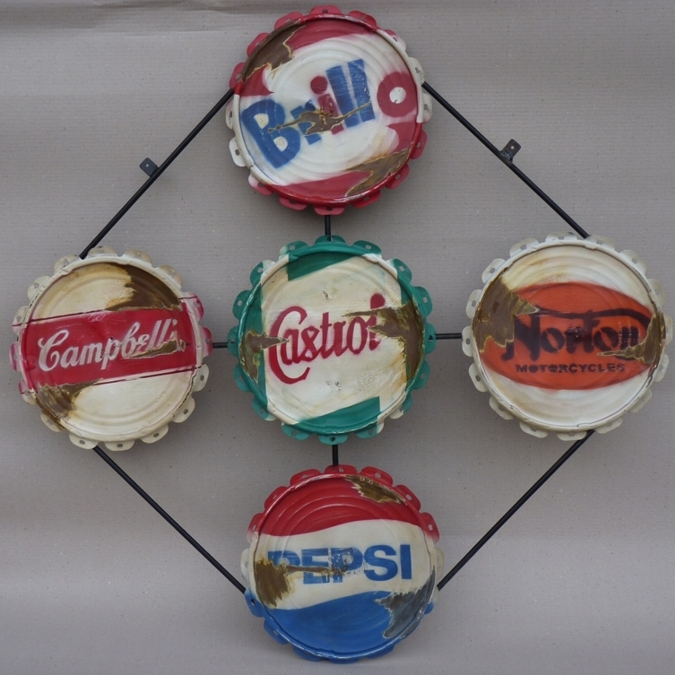 Barrel wall deco 5 in 1