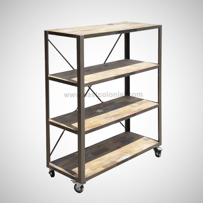 Ferkast Bookshelf C Wheel KD