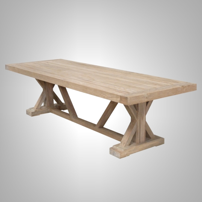 Cross Leg Dining Table CHG