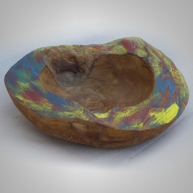 Fruit bowl with color