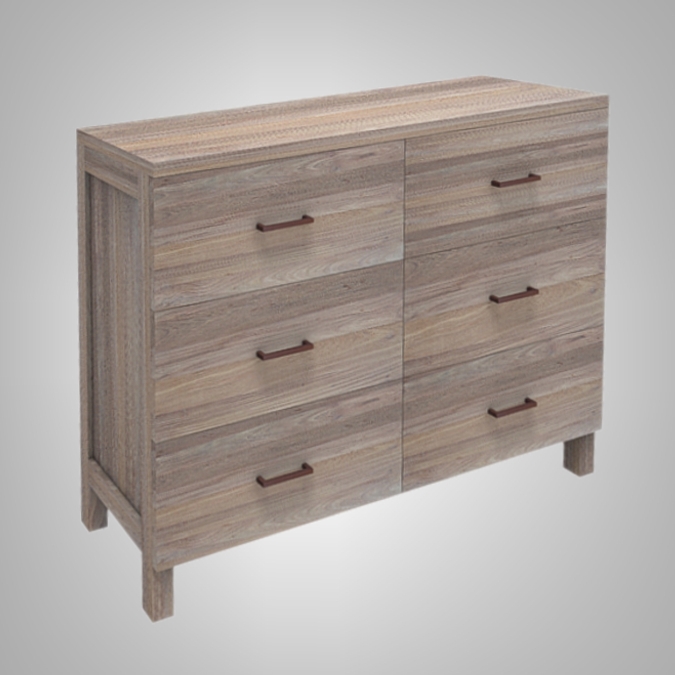 Java Dressoir 6 Drawers
