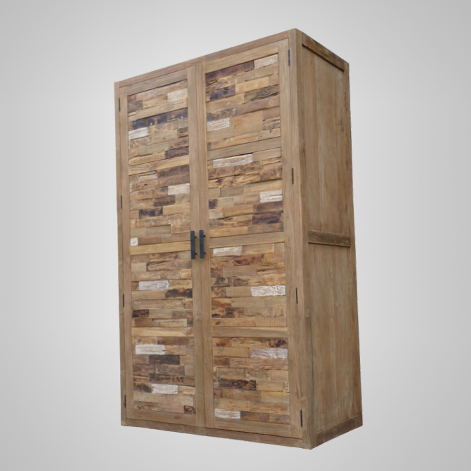 Rust Teak Wardrobe